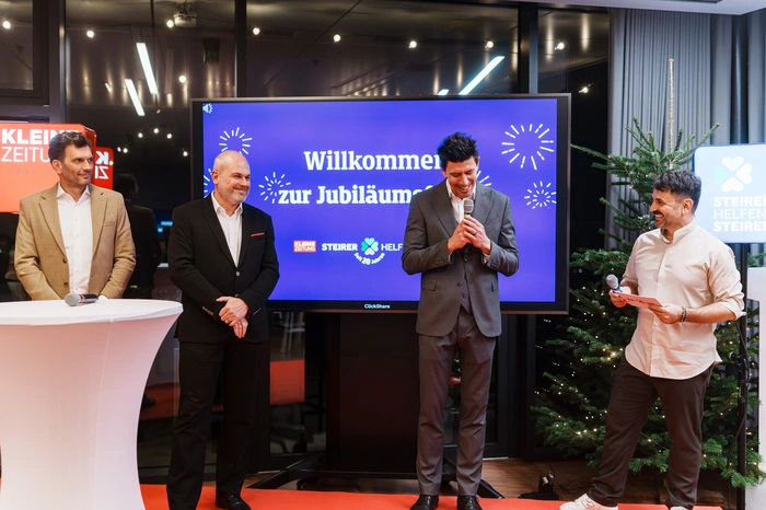 Graz am 04.12.2025, Steirer Helfen Steirern, Jubiläumsfeier