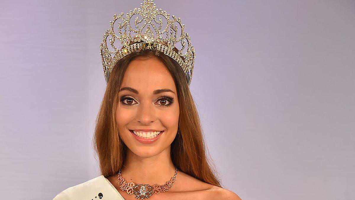 Vize Miss Niederösterreich Celine Schrenk ist die frisch gebackene Miss Austria 2017