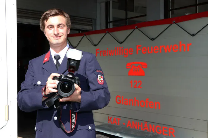 Feuerwehrfotograf Philipp Strießnig hielt mit seiner Kamera alles fest!