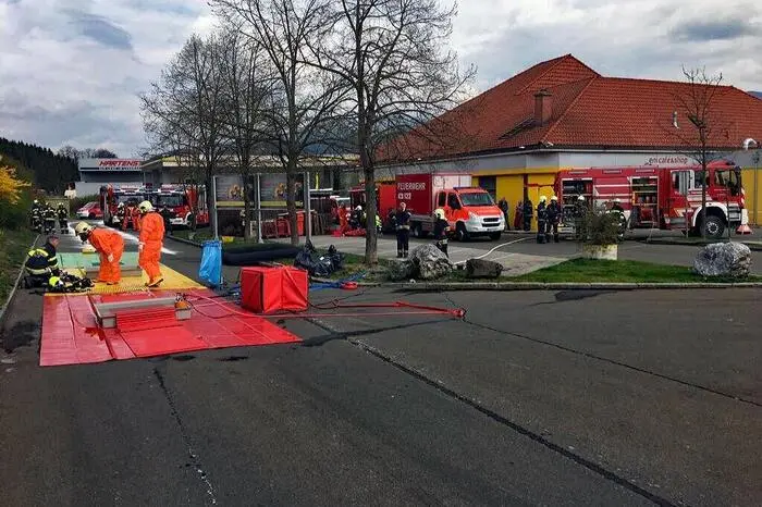 Besondere Gefahr ging von den giftigen Dämpfen aus.