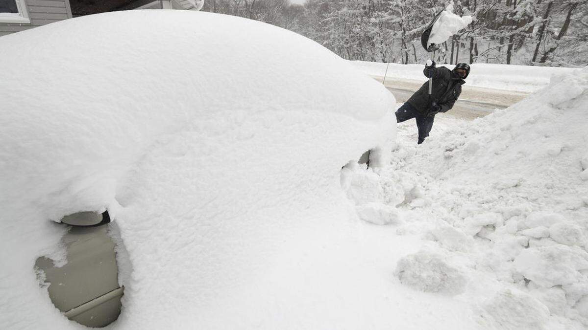 Schnee in Pennsylvania