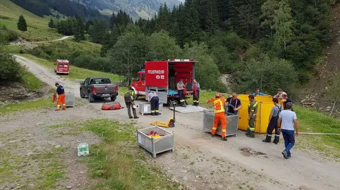 Im Sölktal brach am Samstag ein Waldbrand aus.
