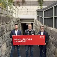 ÖBB-Regionalleiter Hans Zwath, Bürgermeister Harald Bergmann und NAbg. Wolfgang Moitzi