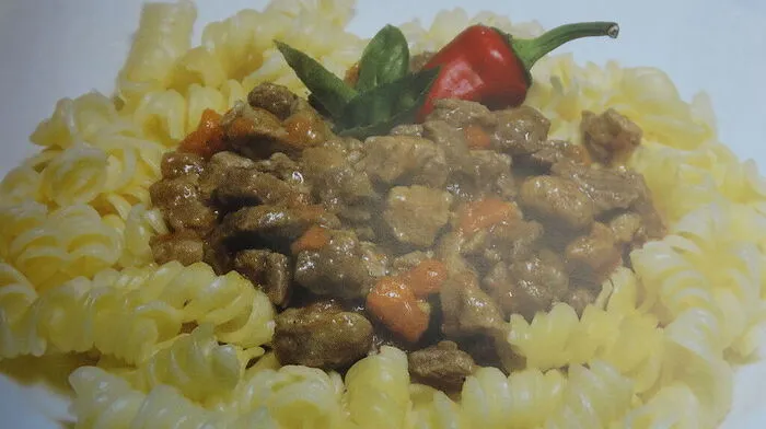 Nudelfleisch geht schnell und schmeckt