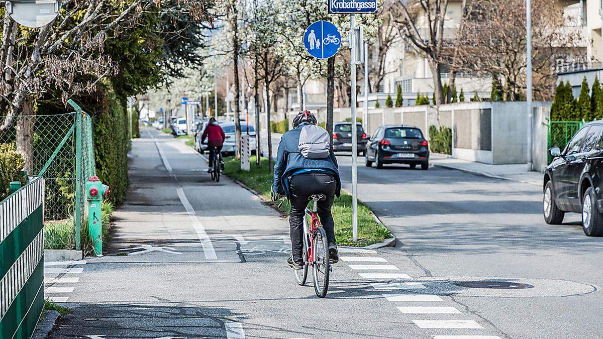 Einer der Brennpunkte in Klagenfurt: die Aichelburg-Labia-Straße