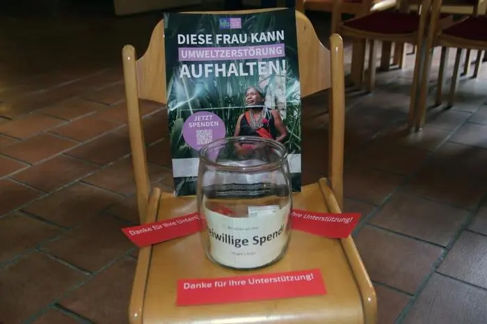 Der Erlös kommt der Aktion Familienfasttag der Katholischen Frauenbewegung „Suppe – Spenden für eine lebenswerte Zukunft für uns alle“, diesmal für Kolumbien, zugute.