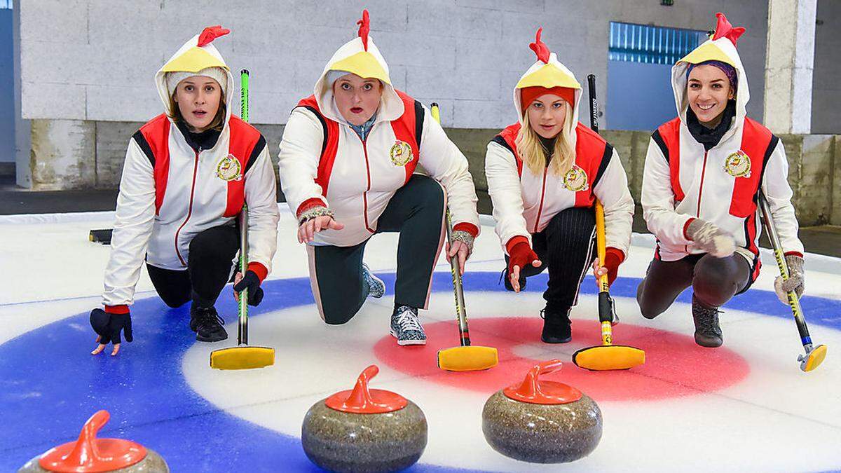 Starke Show: Marlene Morreis, Veronika Polly, Katharina Straßer, Maddalena Hirschal