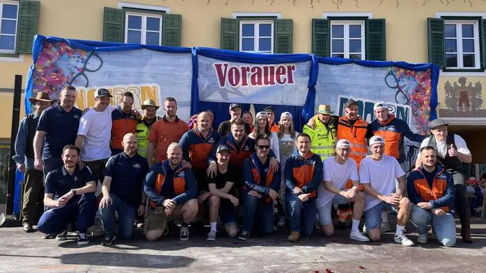 Der Fasching erreichte in Vorau traditionell seinen Höhepunkt mit dem „Noarrnkastl“