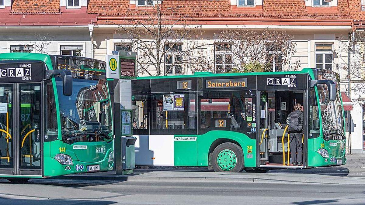 Die Holding Graz Linien sind ab Montag weniger intensiv unterwegs