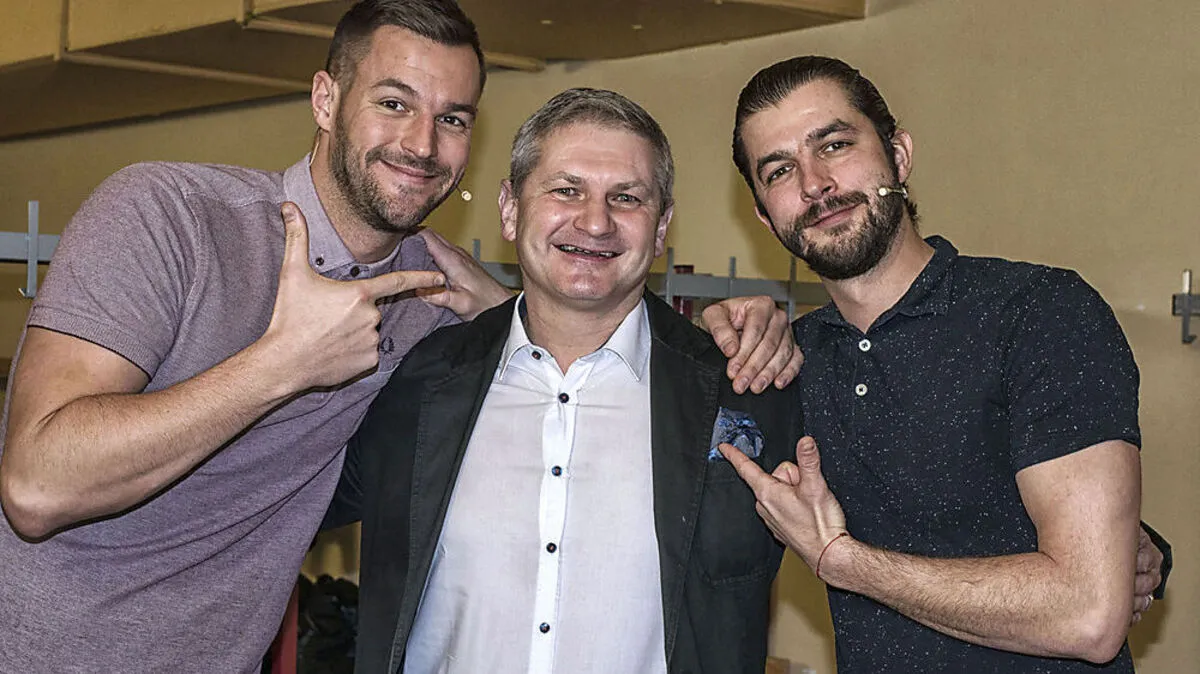 Pizzera, Bürgermeister Christian Sander & Jaus