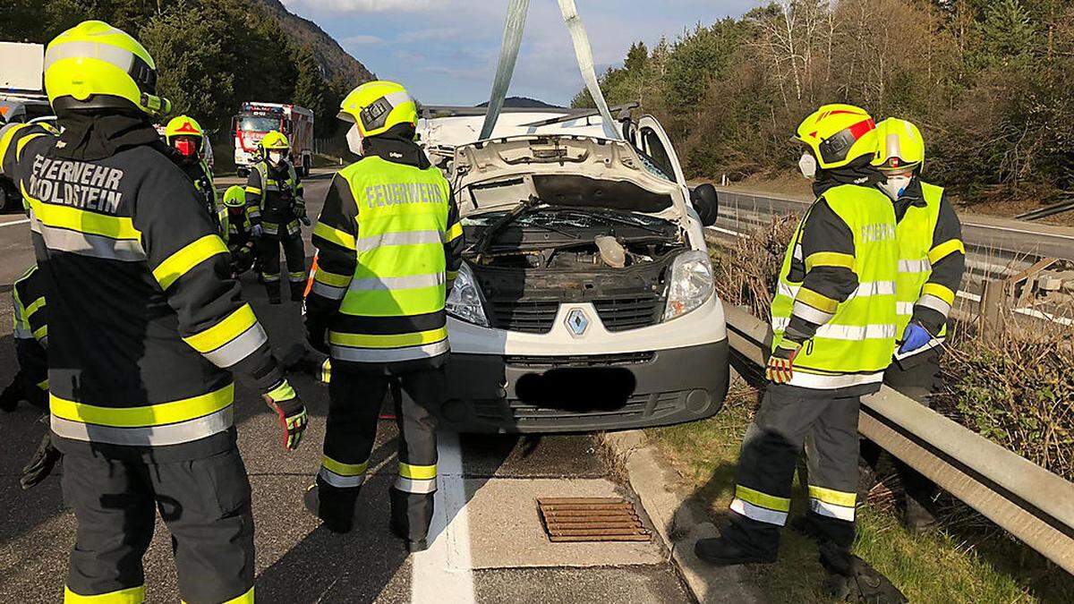 Drei Feuerwehren standen im Einsatz