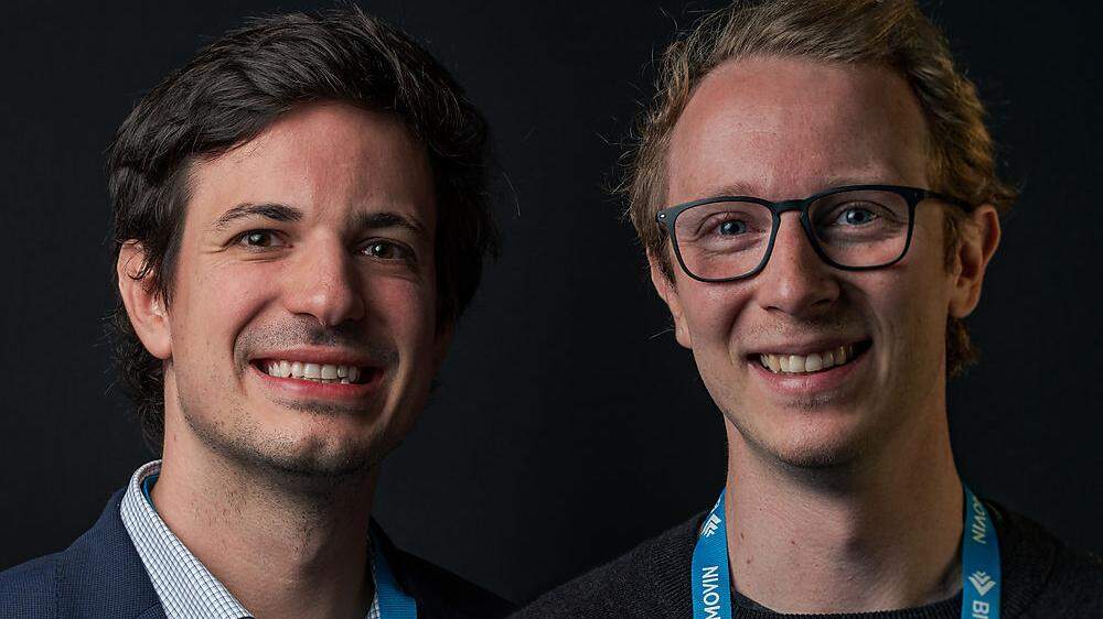 Bitmovin-Gründer Stefan Lederer und Christopher Müller