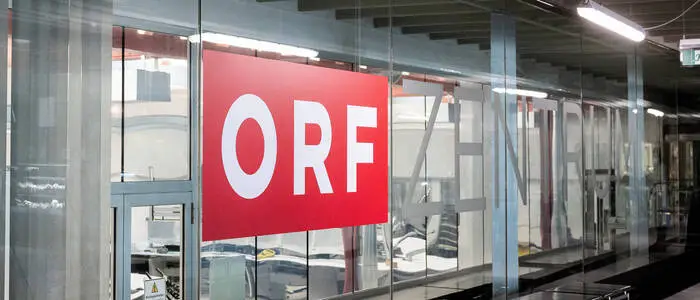 Der ORF-Newsroom am Küniglberg