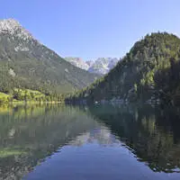 Der Hintersteiner See am Wilden Kaiser