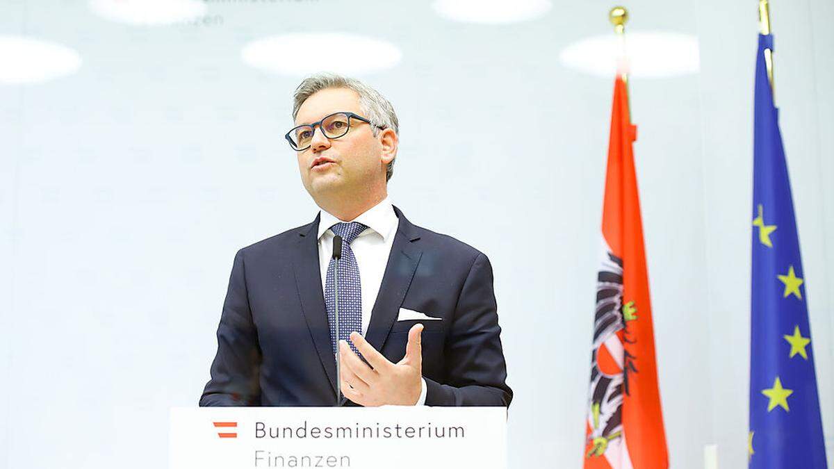 Finanzminister Brunner hat das Bauprogramm der Asfinag unterschrieben.