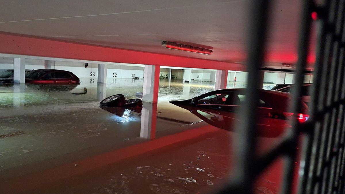 Die 62 Stellplätze in der Tiefgarage Bergmanngasse 40 bis 46 in Trofaiach wurden beim Unwetter in der Nacht vom 16. auf 17. Juli überschwemmt