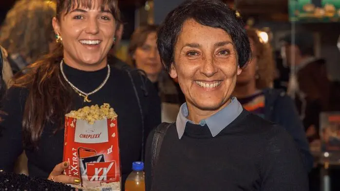 Natürlich durften die Snacks nicht fehlen bei der Kinopremiere