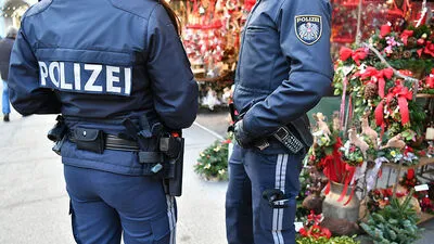 Verstärkte Polizeipräsenz auf dem Salzburger Christkindlmarkt