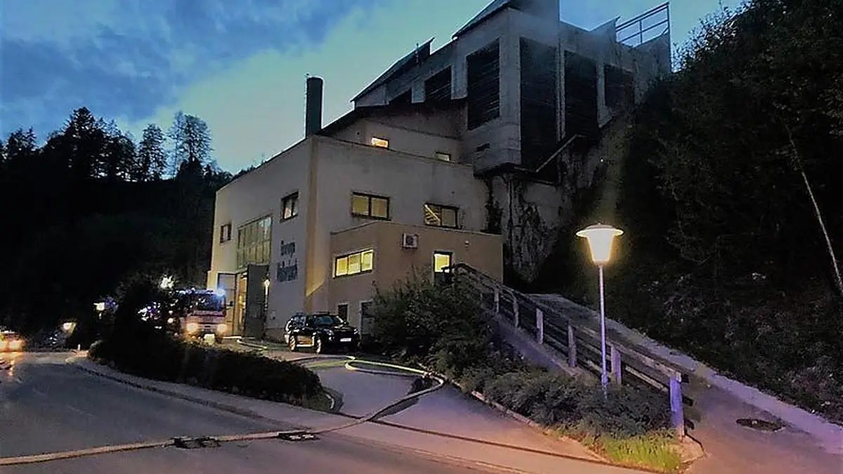 Brand im Hackschnitzellager