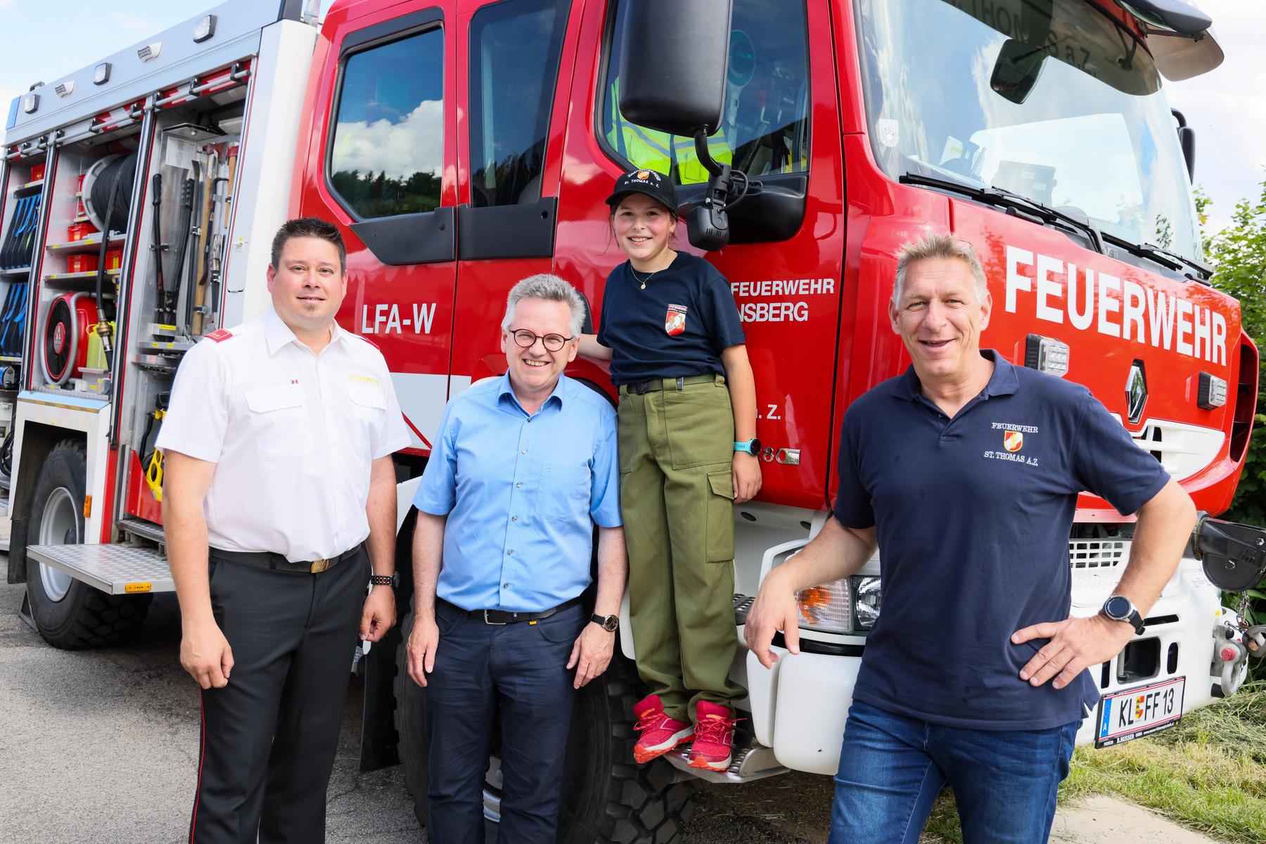 Magdalensberg: Die Feuerwehr St. Thomas feierte ein heißes Fest mit „Chill & Grill“
