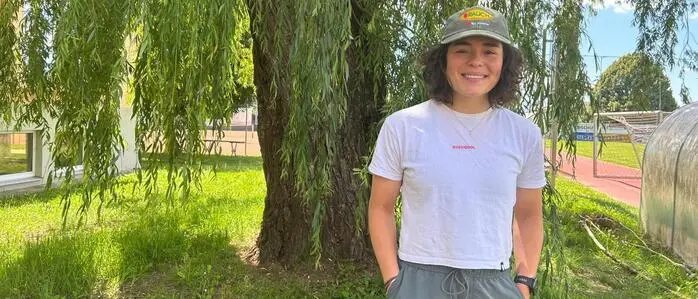 Die Sommerpause verbringt Julia Scheib in der Heimat – beim Training oder mit Freunden und Familie
