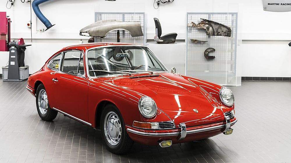Der älteste 911er des Porsche Museums