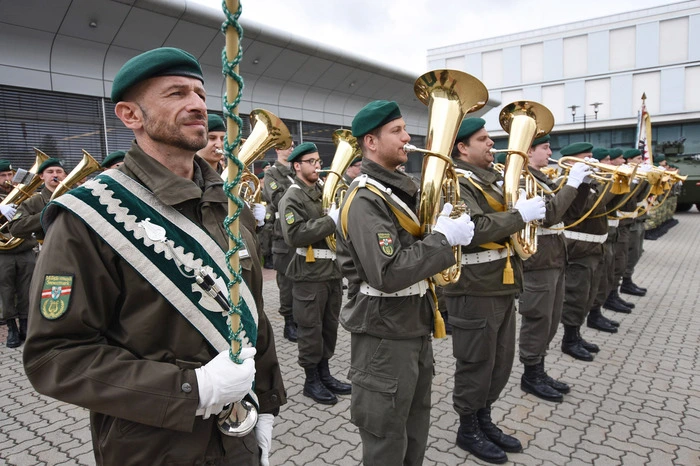 Musikalisch umrahmt wurde der Festakt von der Militärmusik Steiermark.