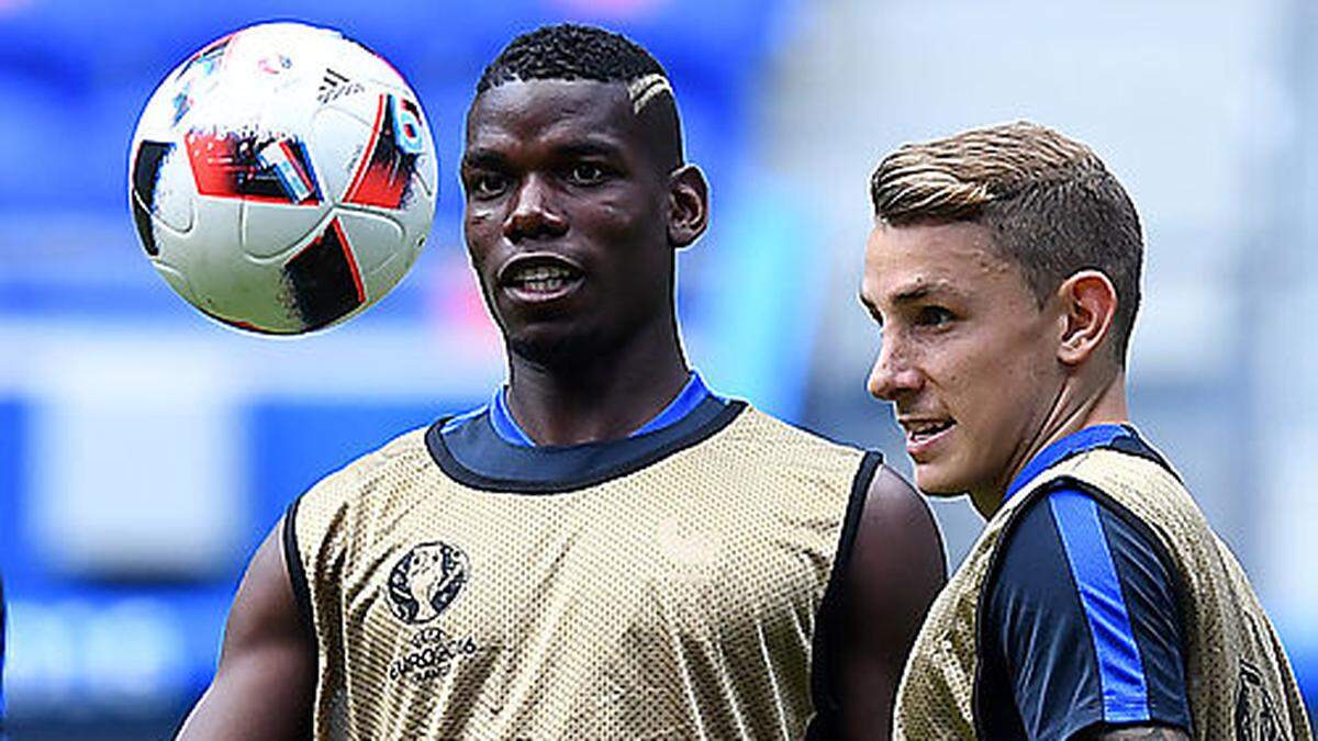 Pogba und Griezmann