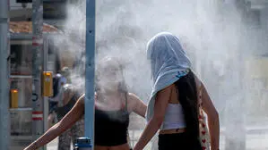 Abkühlung bei 40 Grad in Wien