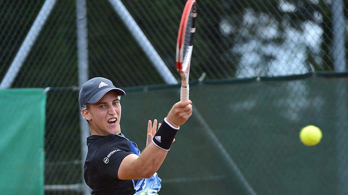 Moritz Thiem konnte gegen Irdning nicht punkten