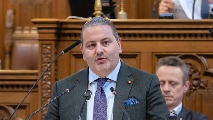 Leo Lugner (FPÖ) im Wiener Gemeinderat