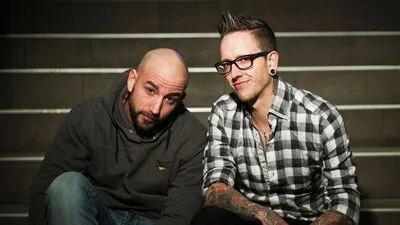 Christopher Seiler (links) mit Bernhard Speer