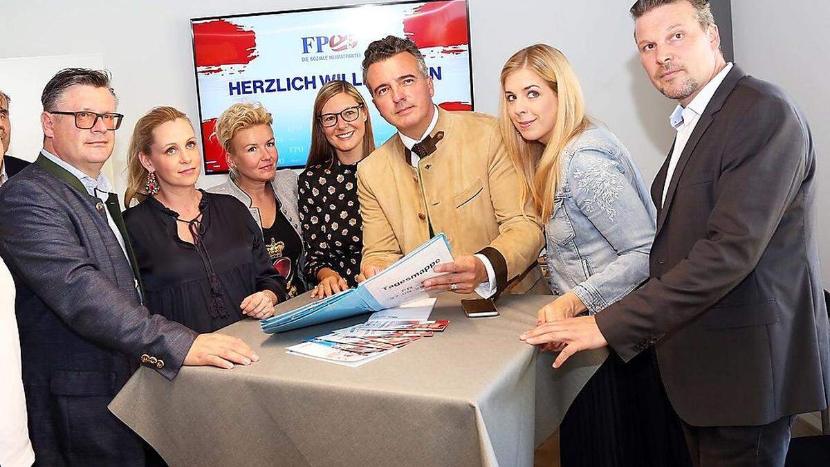 Angespannte Mienen bei der FPÖ