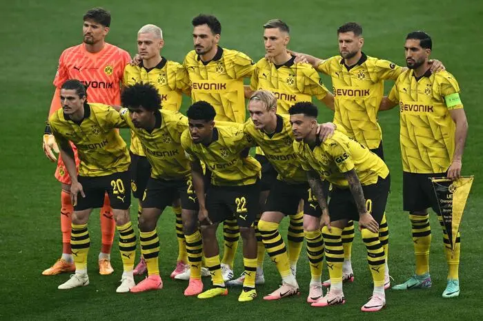Die Startelf von Borussia Dortmund.