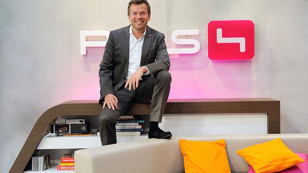 Puls 4-Geschäftsführer Markus Breitenecker will ORF überholen