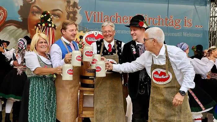 Na, prost! In Villach wird wieder gefeiert - der 77. Kirchtag ist eröffnet