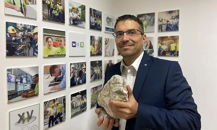 Enzo Zadra,  Chef der Norske Skog Bruck