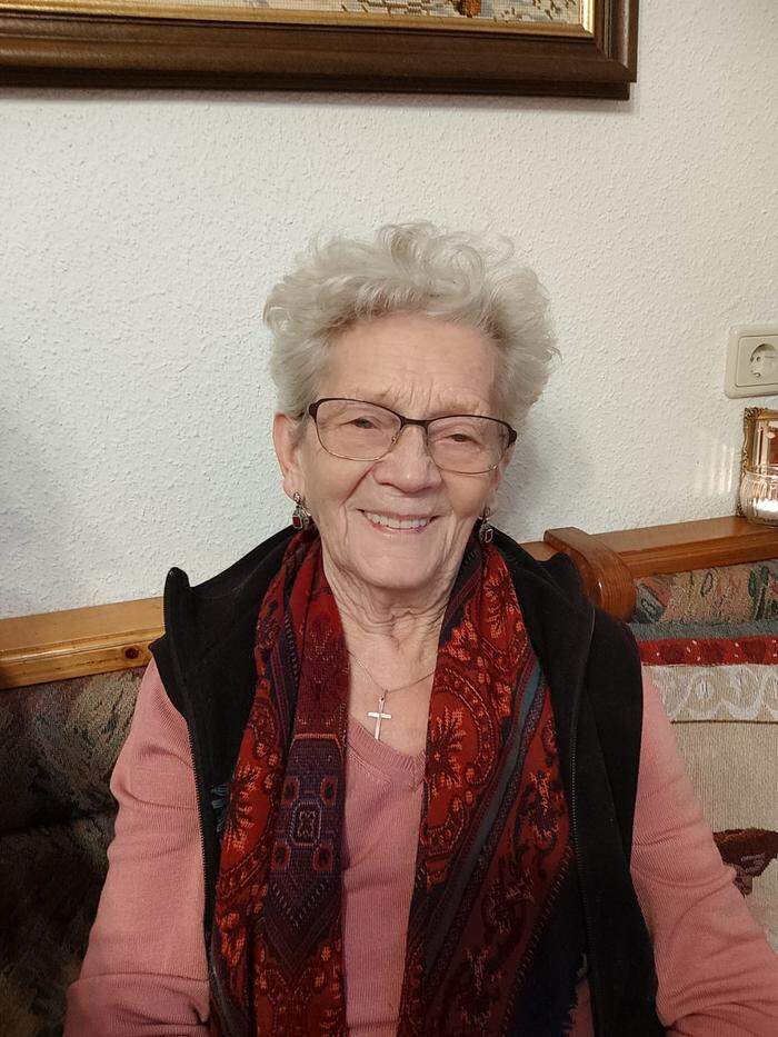 Die Mostviertlerin Gertrude Lechner (91) ist seit 2021 auf TikTok aktiv. Die Videos macht ihre Enkelin Kathrin Stefan.  