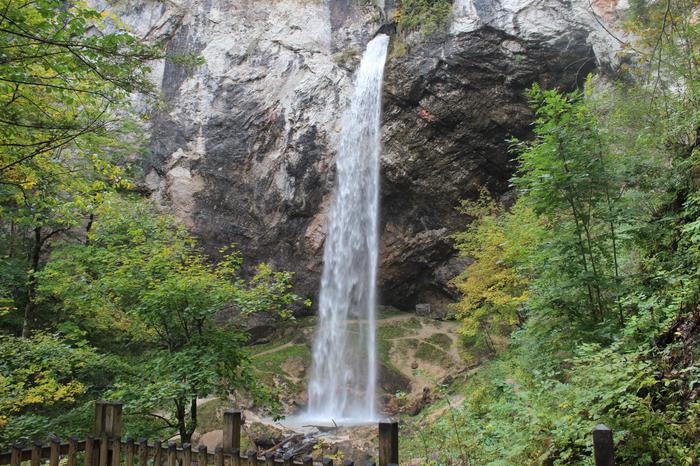 Der Wildensteiner Wasserfall in Gallizien