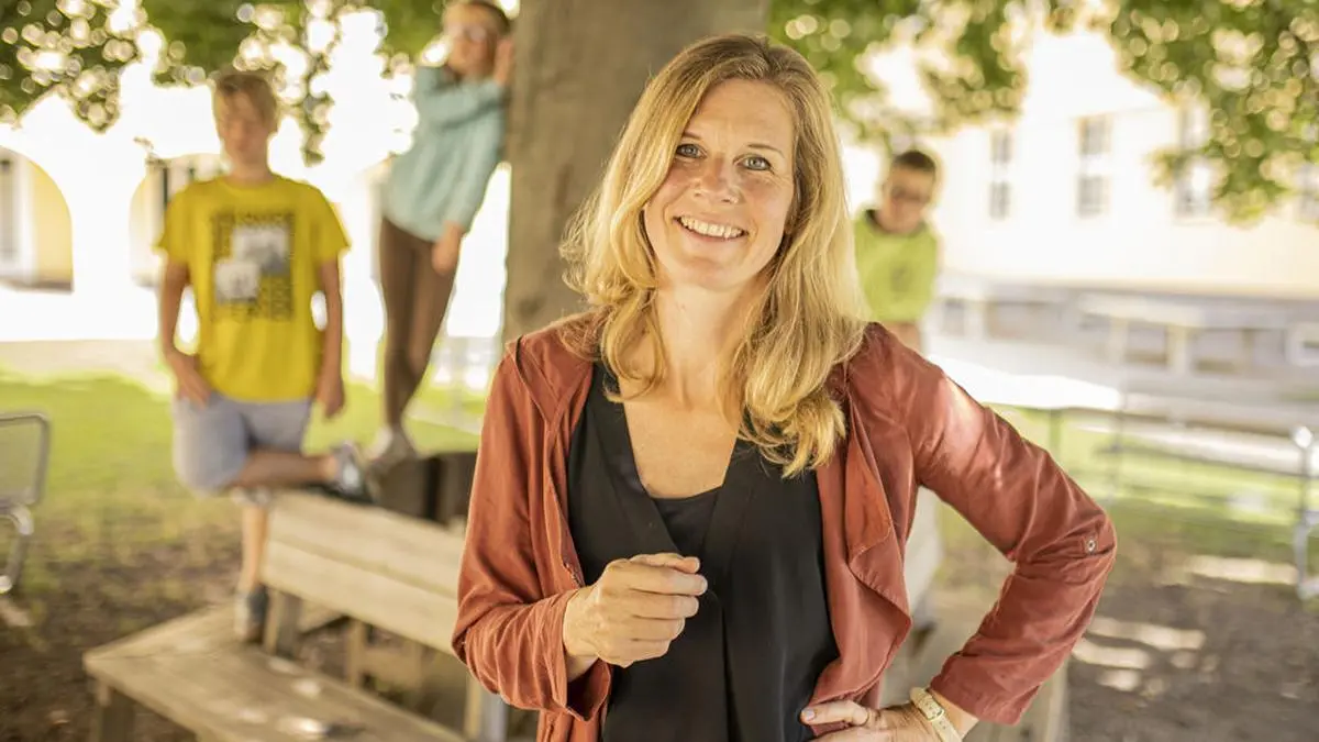 Astrid Körner wird in drei Jahren Rektor Hubert Stotter nachfolgen