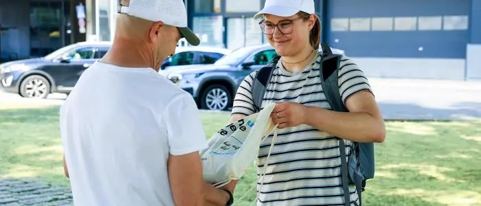 Die Bahnhofsmission der Caritas