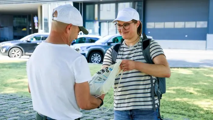 Die Bahnhofsmission der Caritas 