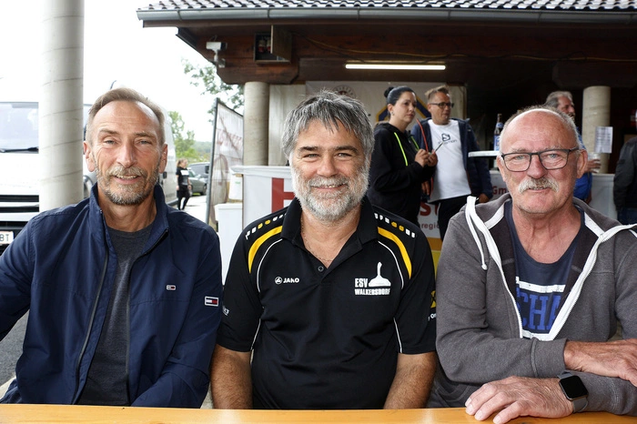 Obmann Norbert Fasching begrüßte auch "Kibitz" Bürgermeister Ewald Deimel.