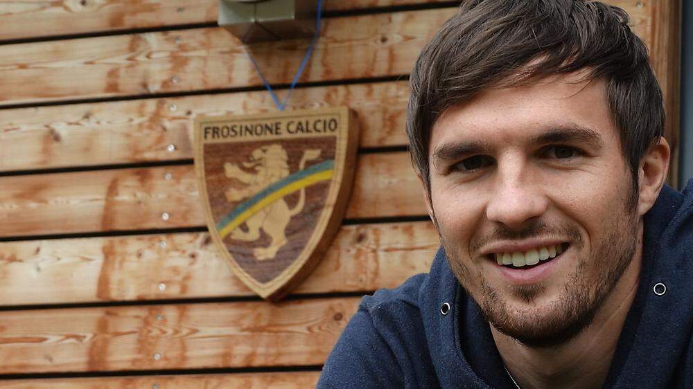 Fußballer Robert Gucher hat seine      Wurzeln in Paldau. Mit dem italienischen Klub Frosinone ist er heuer in die höchste Spielklasse, die Serie A, aufgestiegen