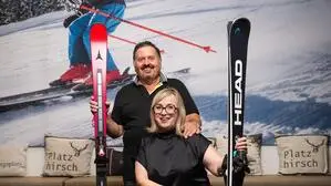 Andrea und Manfred Plaschzug bei der Eröffnung des neuen Standorts in Premstätten im Oktober 2025