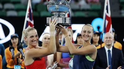 Timea Babos (HUN) und Kristina Mladenovic (FRA)