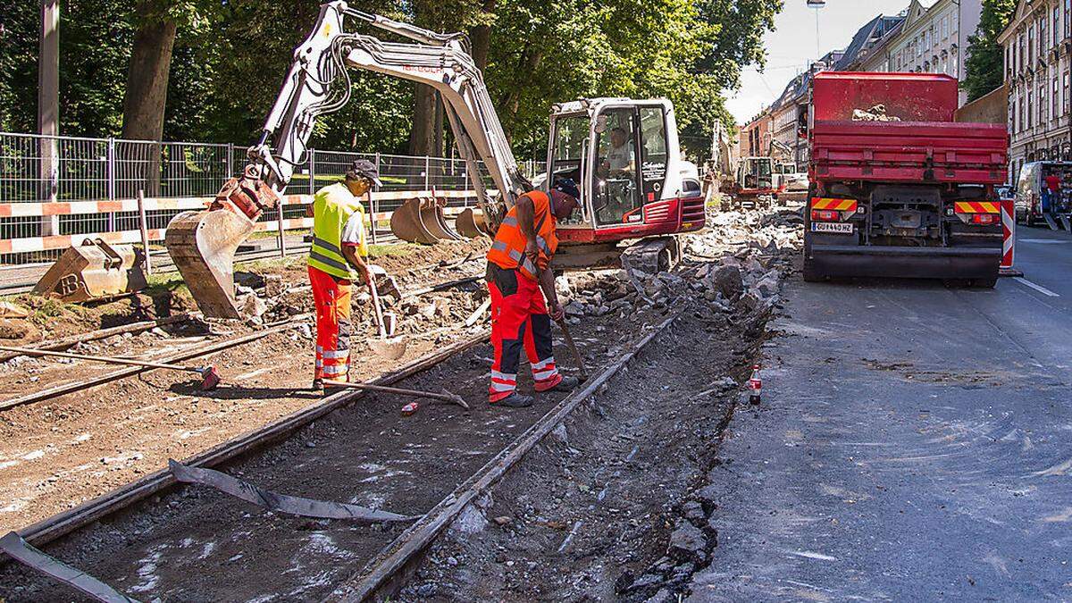 Eine neue Woche bringt neue Baustellen in Graz