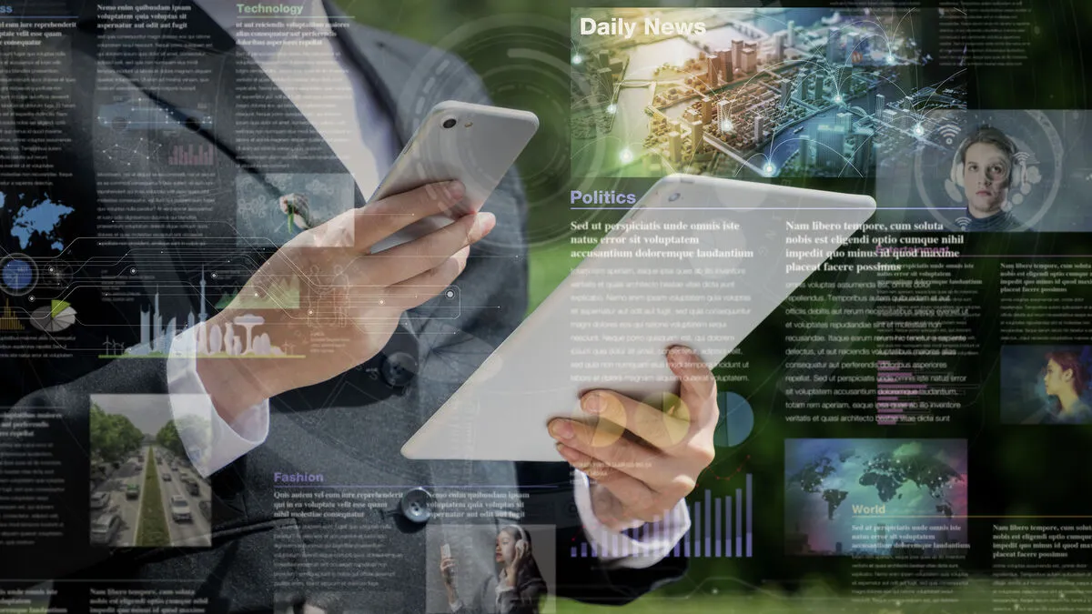 Immobilieninserate oder Fotos von Wohnungen und Häusern, die man betreten und virtuell erkunden kann ... Nein, nicht im Kino - in der Zeitung!