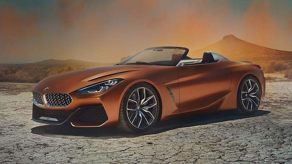 Das Concept-Car des neuen BMW Z4, der in Graz gebaut wird