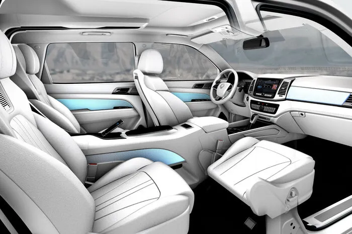 Der SsangYong LIV-2 – die Abkürzung steht für „Limitless Interface Vehicle“ – ist eine Weiterentwicklung des LIV-1 Concept, das auf der Seoul Motor Show 2013 vorgestellt wurde. Es greift die neue Designsprache „Dignified Motion“ auf.